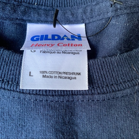 Gildan Main Spell Out T-shirt size L - Picture 3 of 4